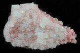 Pink Halite Crystal Plate - Trona, California #61054-1
